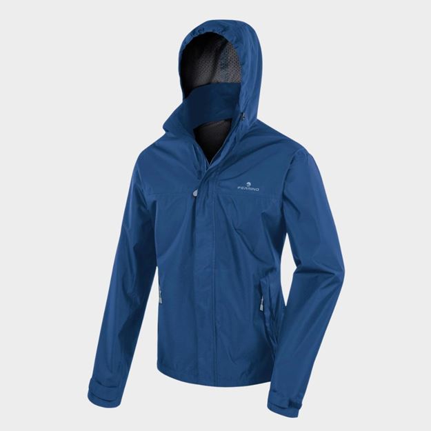 Picture of FERRINO MASHERBRUM  SOFTSHELL JACKET MAN DEEP BLUE